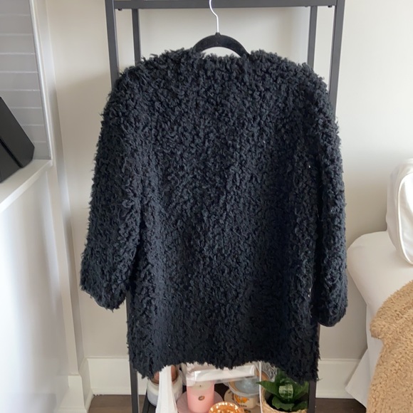 COPY - Wilfred black teddy jacket - Picture 3 of 3